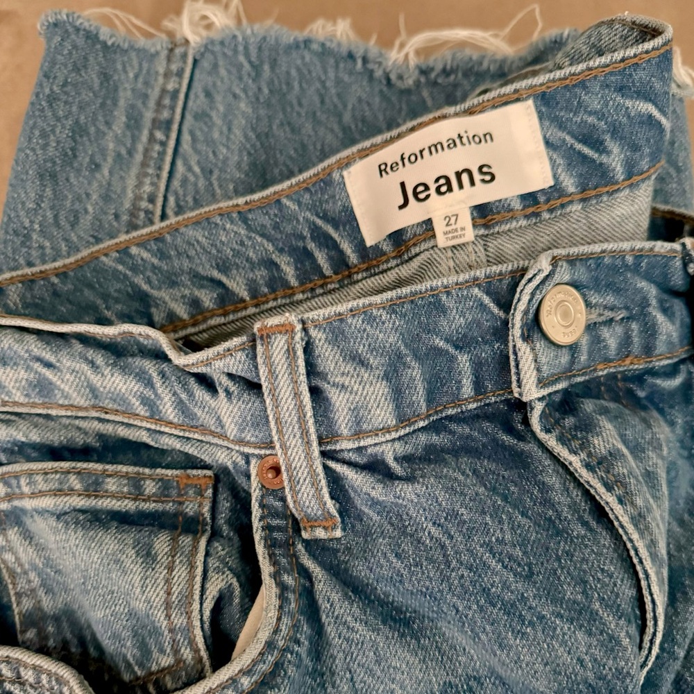 Reformation Mid-Rise Jeans